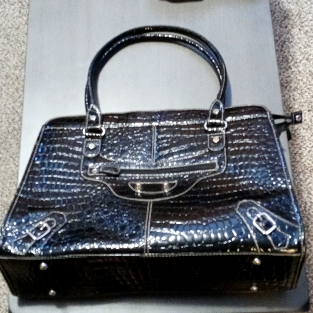 Black Laptop Bag/Purse